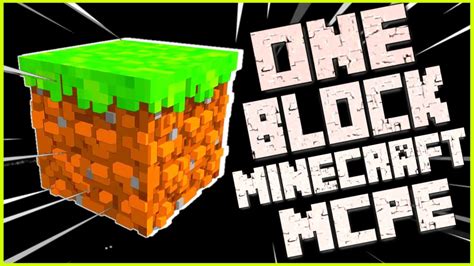 Hello this is <strong>one block</strong> map for 1. . One block minecraft download